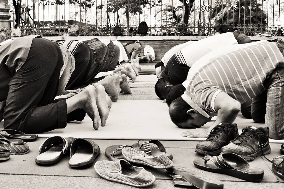 la fine del ramadan a Roma in una splendida fotografia di Rossella Santoro
