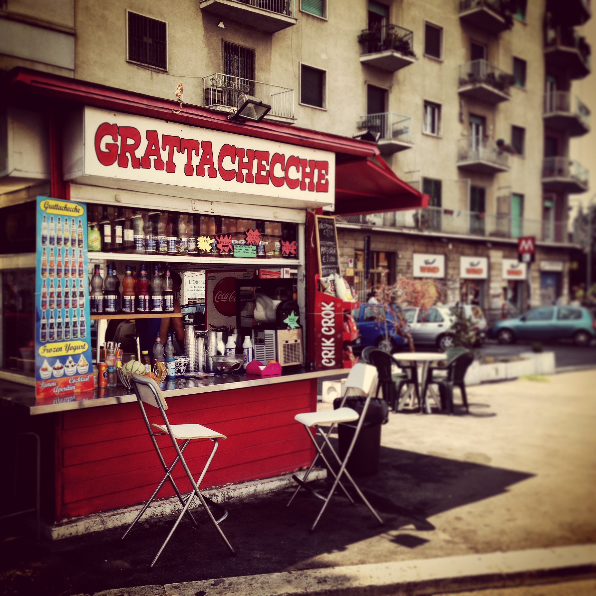 grattachecca a roma, ghiaccio fresco contro il caldo di Roma