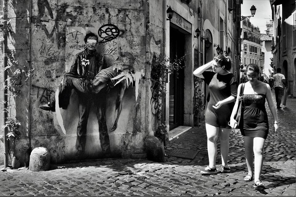 Pier Paolo Pasolini - Roma Street Photography - Pic by Ross Santoro